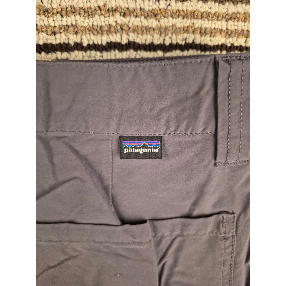 Patagonia Shorts Mens 32 Gray Hiking Outdoor Stretch Nylon